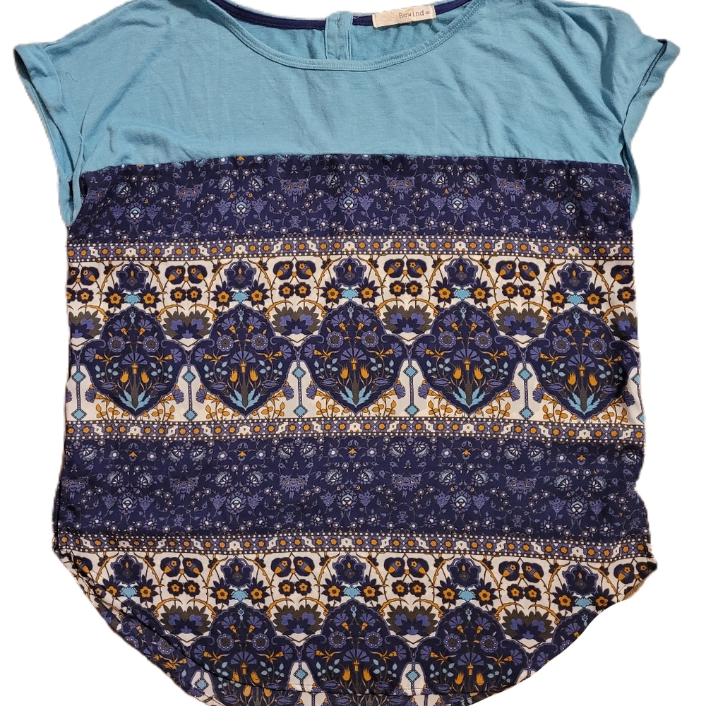Rewind Boho Inspired Shirt Size LG